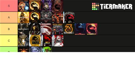 Mortal Kombat games Tier List (Community Rankings) - TierMaker