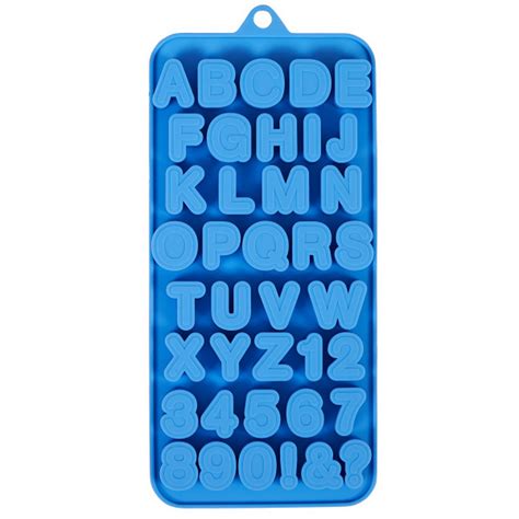 Letters & Numbers Silicone Candy Mold | Country Kitchen SweetArt