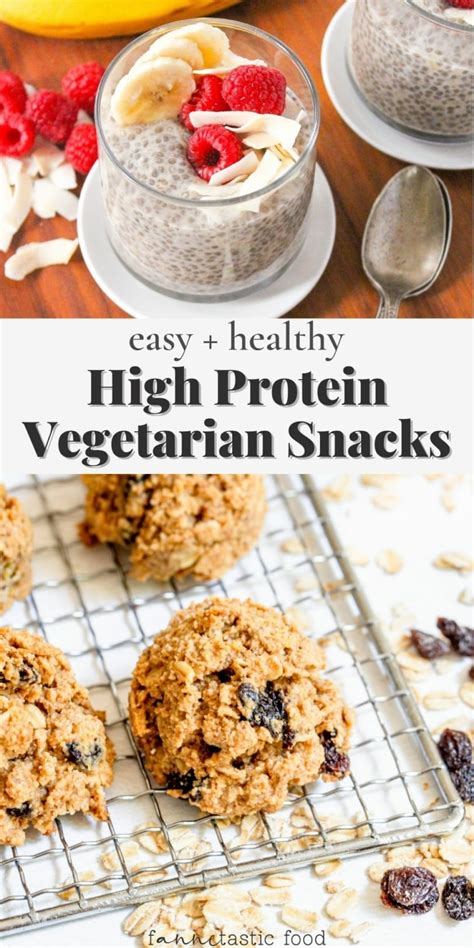 13 High Protein Vegetarian Snacks - fANNEtastic food