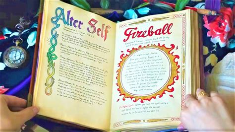 DnD fan crafts a real, handmade Wizard spellbook