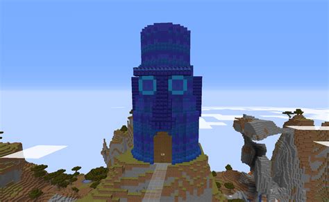 I built Squidward's house : r/Minecraft