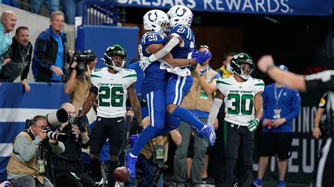 Jets 30-45 Colts: Colts offensive explosion in Week 9 opener vs. Jets ...