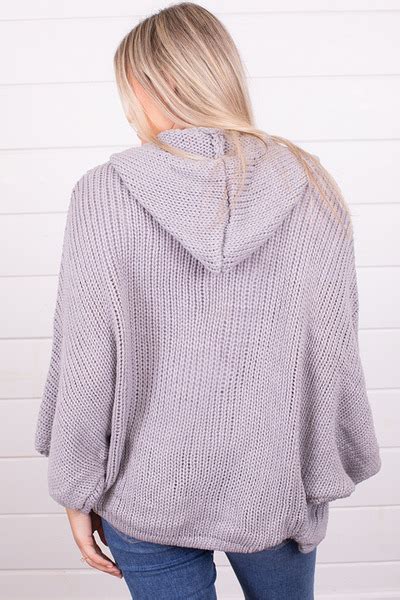 Cozy Hooded Cardigan | Sweater | Three Bird Nest