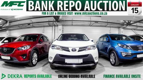 MFC Bank Repo Vehicle Auction, 15 January 2020 - YouTube