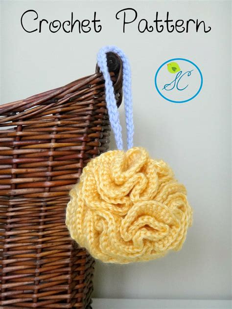 Crochet Loofah Pattern in PDF by SimplyChartreuse on Etsy