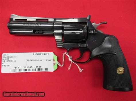 Colt Diamondback 38 Special 4"