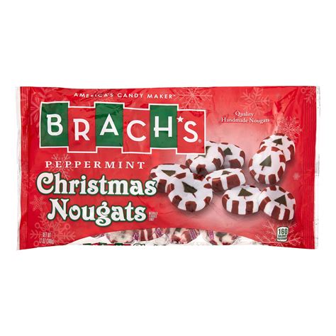 Brach's Peppermint Christmas Nougats, 12 Oz. - Walmart.com - Walmart.com