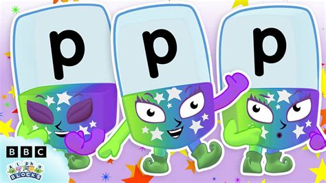 Pop About with Alphablock P 💥 | Learn Phonics and Spelling | Alphablocks - YouTube