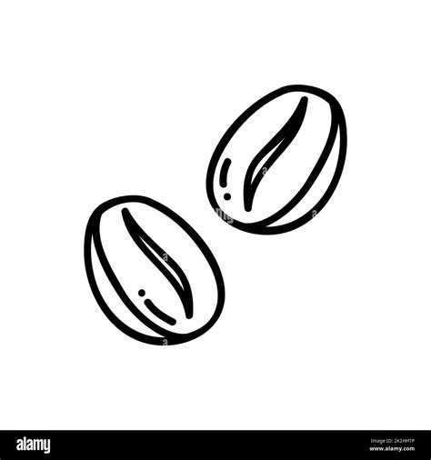 Coffee Beans Clip Art Black And White