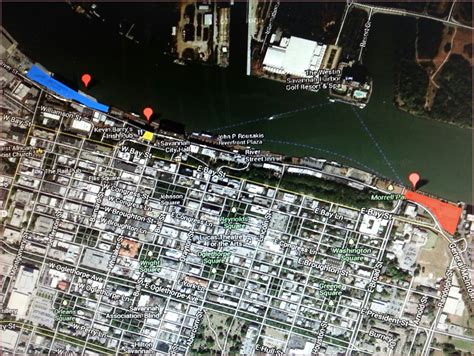 Map Of Hotels On River Street Savannah Ga - map : Resume Examples # ...