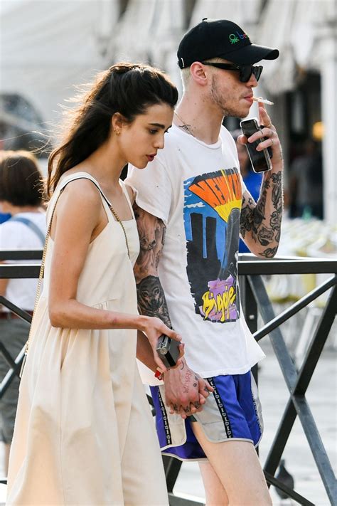 MARGARET QUALLEY and Pete Davidson Out in Venice 09/02/2019 – HawtCelebs