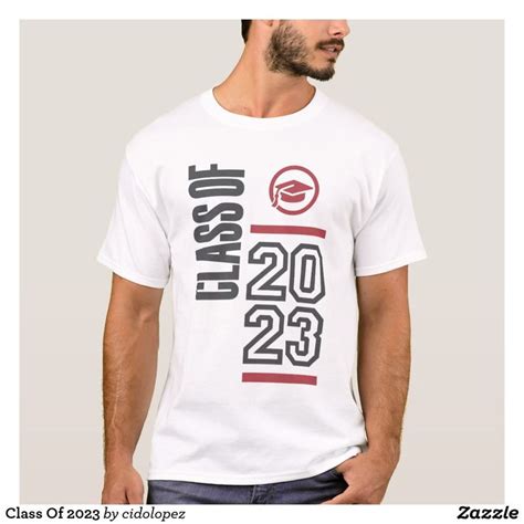 Class Of 2023 T-Shirt | Zazzle.com | T shirt, Shirts, Shirt designs