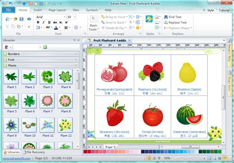 Flash Card Design Software - Edraw