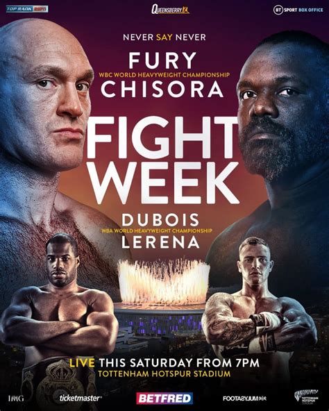 Tyson Fury Responds To Derek Chisora Fight Critics - Boxing News 24