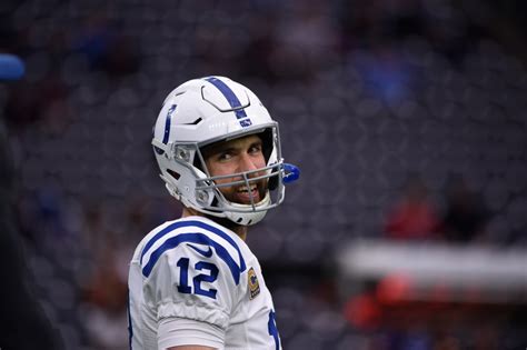 Andrew Luck dresses in Civil War uniform during 'Thursday Night Football'