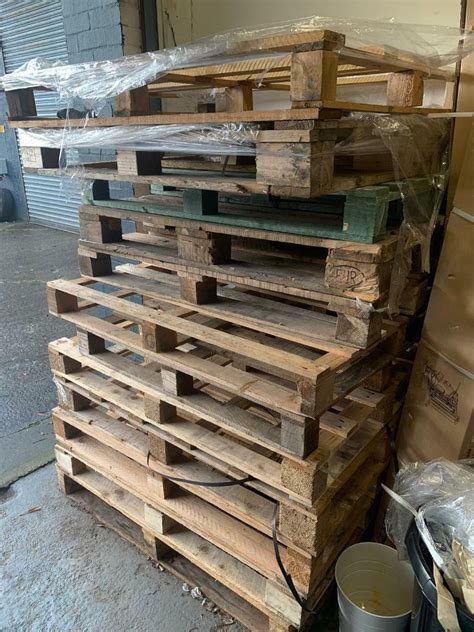 20 wooden pallets - FREE | in East End, Glasgow | Gumtree