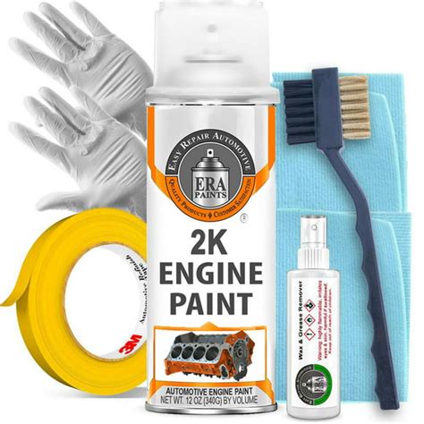 Chevy Orange Engine Paint