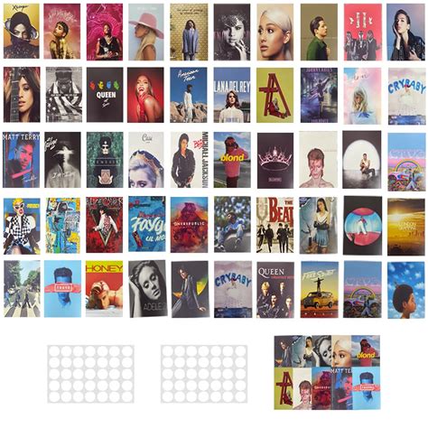 Buy ZUUO 50Pcs Print Album Covers | Unique Square Printed Photos 4x6 ...