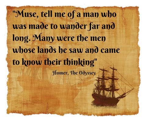 Quote from Homer - The Odyssey | Homer quotes, Odyssey, Homer