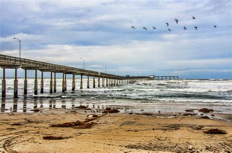 Ocean Beach Pier Fishing Airforce Photograph by Daniel Hebard - Fine Art America