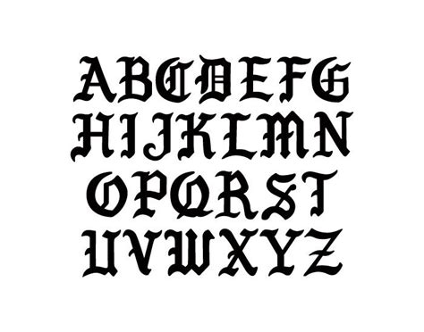 Nemek Gothic Font | Gothic fonts, Tattoo fonts alphabet, Lettering fonts