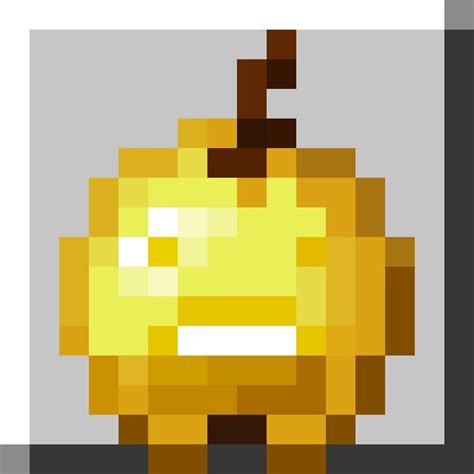 Enchanted Golden Apple --> Notch Apple Minecraft Texture Pack