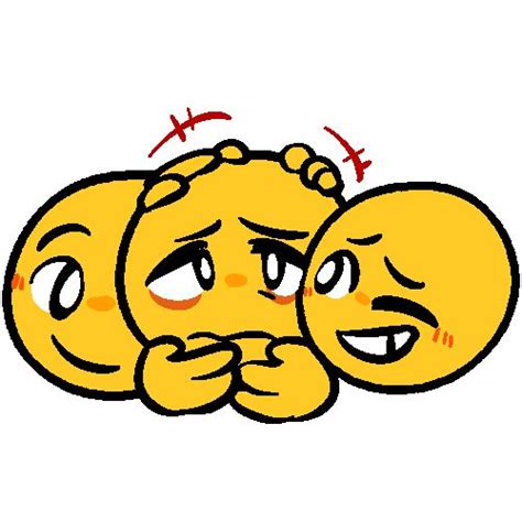 Custom Discord Emojis — A 3 person polyam comforting hug emoji Feel ...