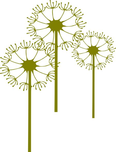 Dandelion Clip Art at Clker.com - vector clip art online, royalty free & public domain