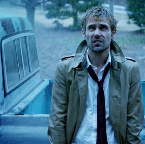 Constantine TV Series: New Photo Shows Constantine In The Rain