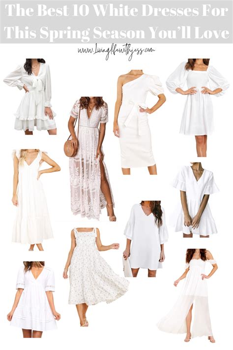 The Best 10 White Dresses For This Spring Season - Jess Leslie