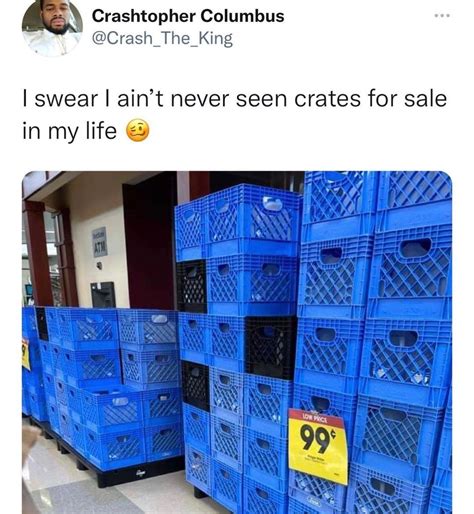 #milkcrate #milkcratechallenge #cratechallenge #memes Crates For Sale ...