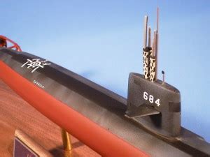 USS Cavalla (SSN-684) Sturgeon Class Submarine Model