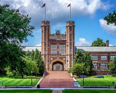 Brookings Hall - Washington University St. Louis MO_DSC0375_16 Photograph by Greg Kluempers ...