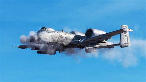 Awesome A-10 Warthog in Action / Practice Targeting Unmanned Moving ...