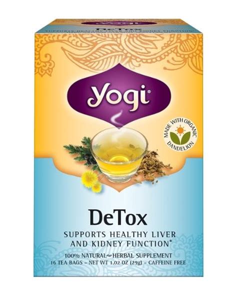 Yogi DeTox Tea 16 Count | Hy-Vee Aisles Online Grocery Shopping