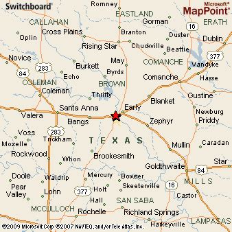 Where is Brownwood, Texas? see area map & more