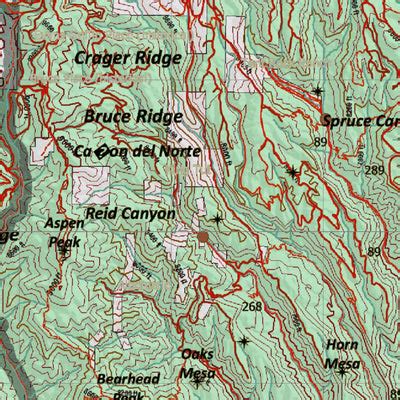 NM Unit 6C Land Ownership Map map by New Mexico HuntData LLC - Avenza ...