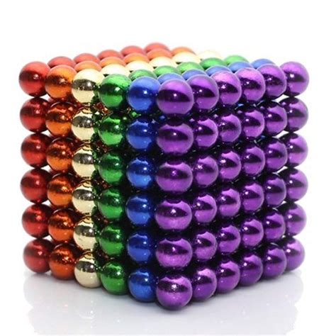 Free 2-day shipping. Buy Magnetic balls Color-full Set of 216 pcs (5 mm) Magnetic Balls Beads ...