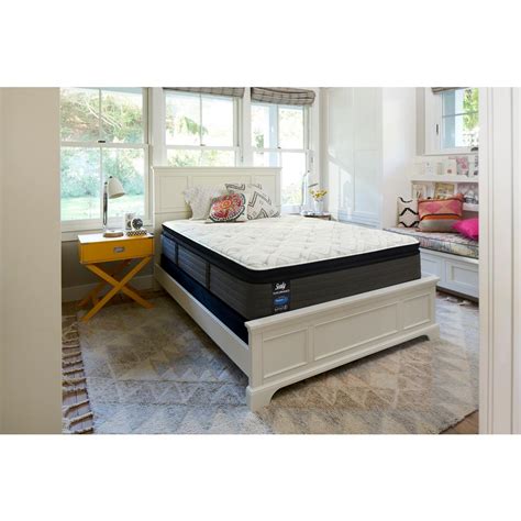 Sealy Response Performance 14 in. Queen Plush Euro Pillow Top Mattress-52306951 - The Home Depot