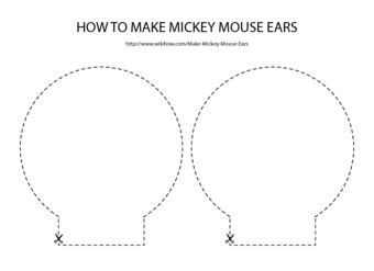 PHYSICAL Templates- Mouse Ear Templates- Included With Directions | ubicaciondepersonas.cdmx.gob.mx