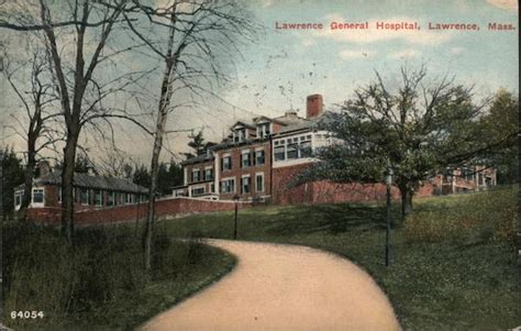 Lawrence General Hospital Massachusetts Postcard