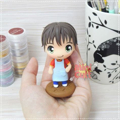 Chibizinho Ken Hidaka - Weiss Kreuz | Elo7 Produtos Especiais | Art toy ...