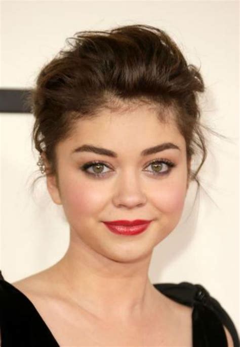 Downturned eyes, Sarah Hyland | Cool hairstyles, Celebrity hairstyles ...