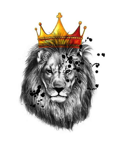 Lion King Art Print by Mark Ashkenazi