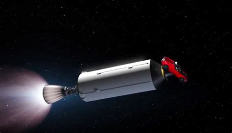 SpaceX sends Falcon Heavy rocket to Mars carrying Tesla Roadster ...