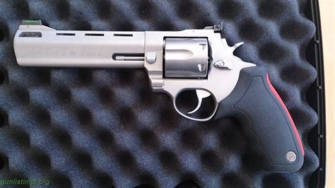 Gunlistings.org - Pistols Taurus Raging Bull .44 MAG With Ammo And Case