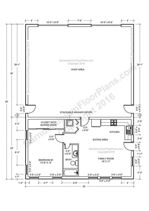 Metal Barns With Living Quarters Plans - House Decor Concept Ideas