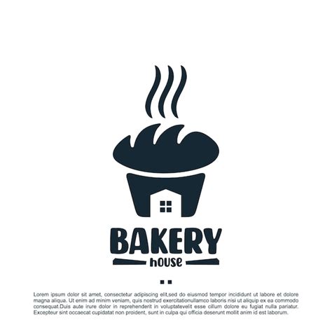 Premium Vector | Bakery house , logo design inspiration