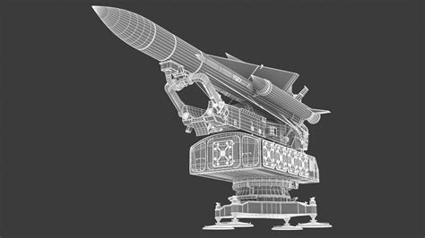 S-200 Missile 3D Model by frezzy