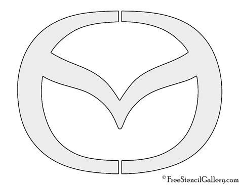 Mazda Logo | Free Stencil Gallery